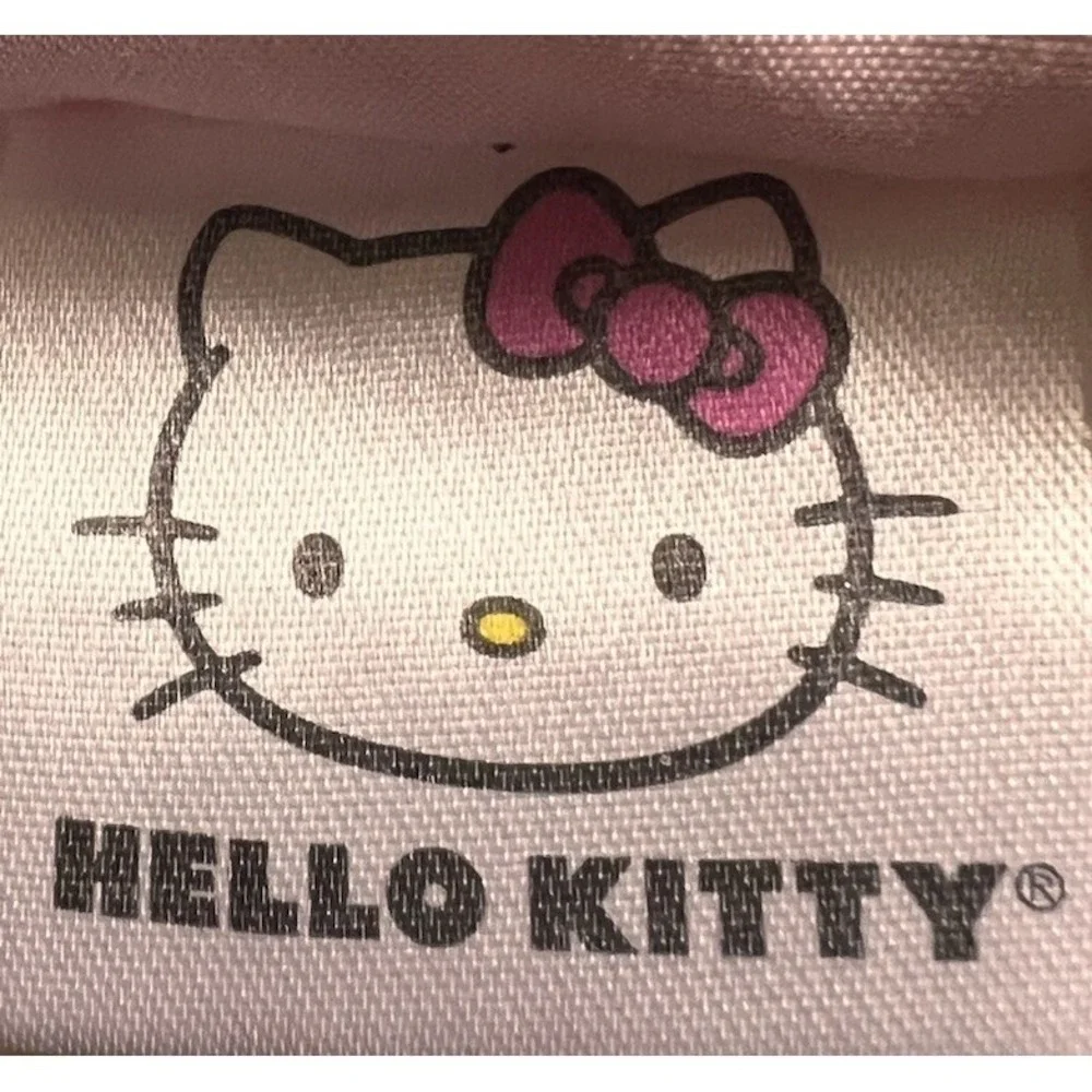 Hello Kitty Tropical Leaves Reversible Comforter Twin XL Pink Leopard